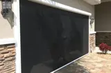 Residential motorized screens